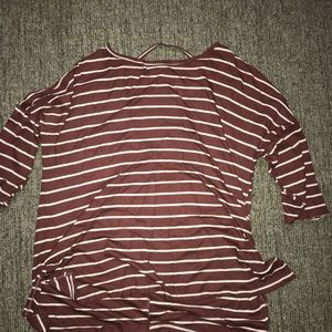 Molly Green Open Back top!